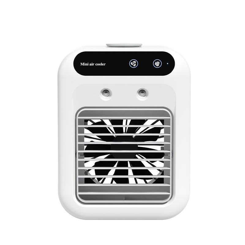 Personal misting cooling fan