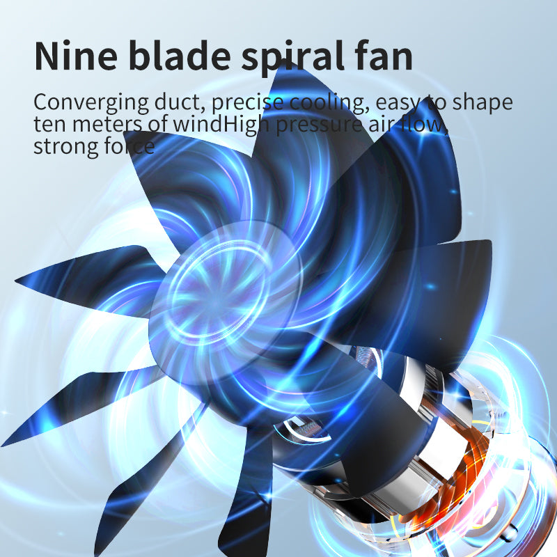 Small desktop cooling fan