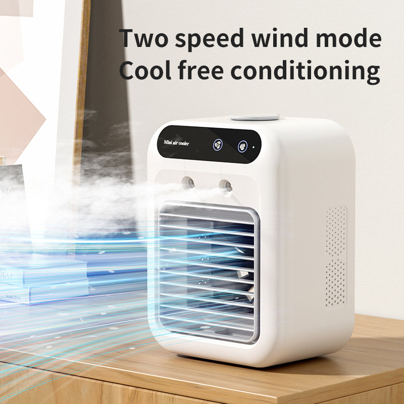 Personal air cooler with mist