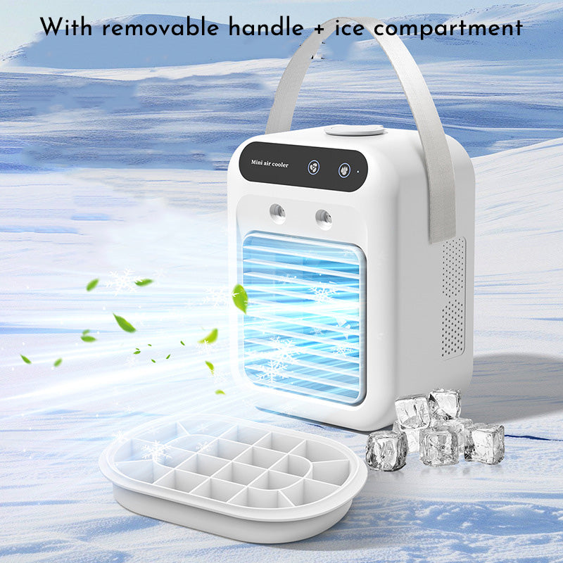 Small portable cooling fan